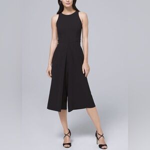 White House Black Market Classic Black Jumpsuit